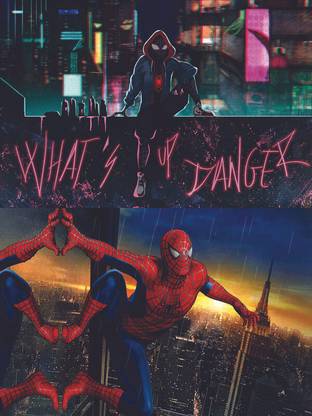 (Pack of 2)Web of Legends: A Collector's Series of Spider-Man Posters: on US Imported Paper (Unframed) With 3M Orginal Double Side Tape for Easily Stick Photographic Paper