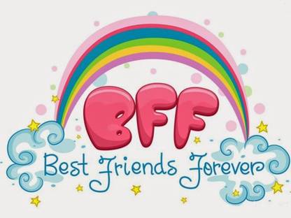 BEST FRIEND FOREVER HD WALLPAPER POSTER Fine Art Print