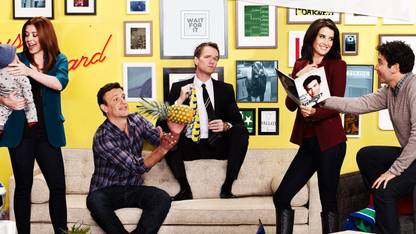 Poster Tv Show How I Met Your Mother Josh Radnor Ted Mosby Jason Segel Marshall Eriksen Cobie Smulders sl-7651 (Wall Poster, 13x19, Matte Paper, Multicolor) Fine Art Print