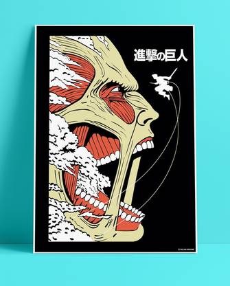 YAA - Attack On Titan : Shingeki No Kyojin New Premium Design Anime Poster 14 (12 inch x 18 inch) Paper Print