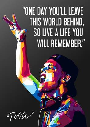 Avicii Poster 300 GSM 12x18 Unframed RFCP-567 Paper Print