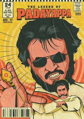 The Legend Of Padayappa Poster Photographic Paper