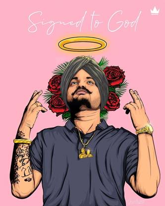 Sidhu Moose Wala Poster Photographic Paper