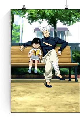 Garou Poster | Garou One Punch Man Poster | Saitama One Punch Man Garou Anime Poster | Garou Wall Poster Paper Print