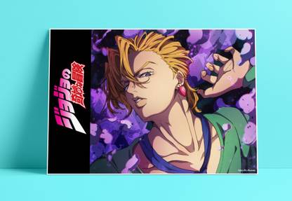 YAA - Stardust Crusaders : Jolyne Cujoh Anime Series Poster 05 (18inchx12inch) Photographic Paper