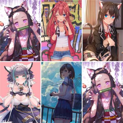 Anime Posters Pack of 5, 4k Quality ???? Paper Print