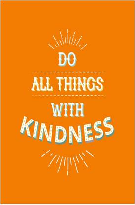 Inephos 'Kindness' Poster Paper Print