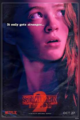Max Stranger Things Sadie Sink Tv Matte Finish Poster P-5219 Paper Print