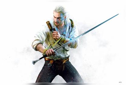 The Witcher : Wild Hunt Video Game Matte Finish Poster Fine Art Print