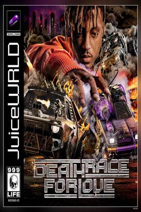 Juice Wrld Death Race For Love Rare Album Cover Matte Finish Poster P-4520 Paper Print
