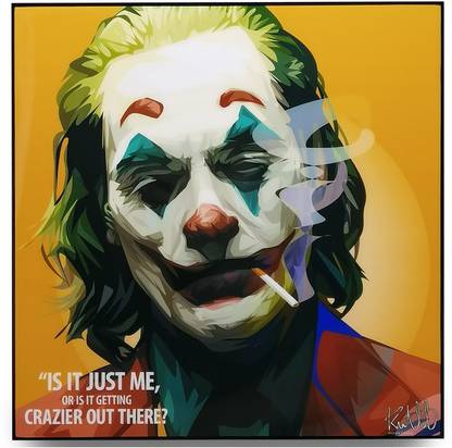 Joker poster Multicolor Photo Paper Print Poster Photographic Paper