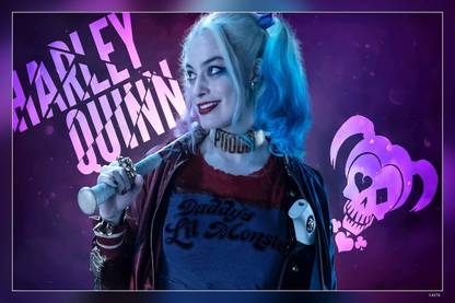 Suicide Squad Harley Quinn Matte Finish Poster Paper Print