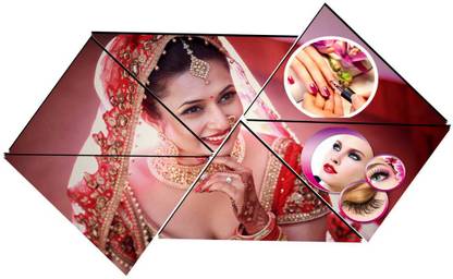 Bridal makeup poster Canvas Art