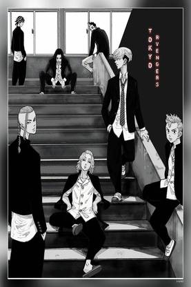 Hd Toman Tokyo Tokyo Revengers Mikey Takemichy Draken Gangs Nail Matte Finish Poster P-11243 Paper Print