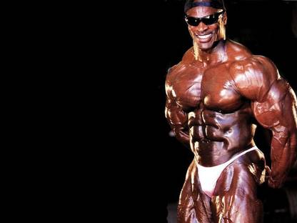 ronnie coleman BODY BUILDING POSTER HD Wallpaper Background Fine Art Paper Fine Art Print