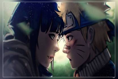 Naruto Hinata Hy C Abga Naruto Uzumaki Matte Finish Poster P-9827 Paper Print