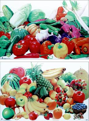 Fruits And Vegetables Photos Fine Art Print 14x20 Fine Art Print