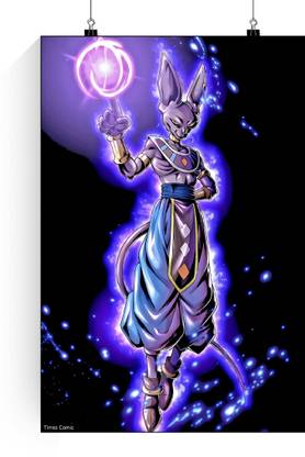 Lord Beerus Poster | Dragon Ball Lord Beerus Poster | Lord Beerus Dragon Ball Anime Posters | Dragon Ball Lord Beerus Wall Poster Paper Print