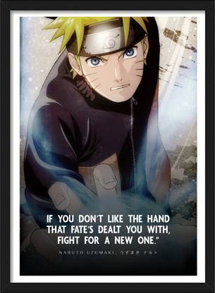 Naruto Uzumaki | Naruto | Hokage Framed Poster Paper Print