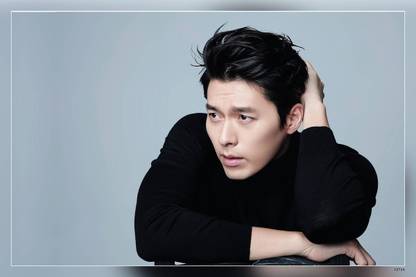 Hyun Bin South Korean Actor Matte Finish Poster P-12724 Paper Print