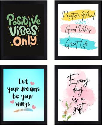 Motivational Quotes Paper Print