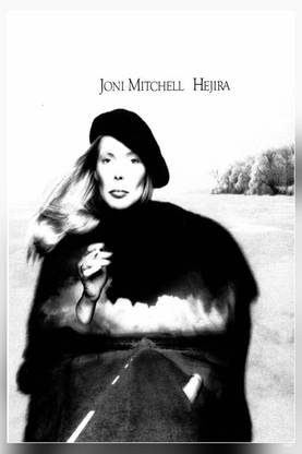 Joni Mitchell Hejira Album Cover Matte Finish Poster P-3980 Paper Print