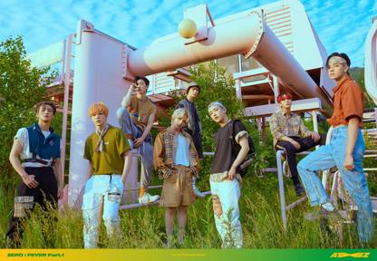 Ateez Matte Finish Poster Paper Print