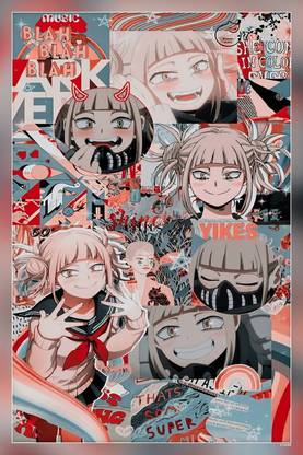 Toga Aesthetic Bnha Boku No Hero Mha My Hero Academia Villian Matte Finish Poster P-11688 Paper Print