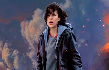 godzilla king of the monsters millie bobby brown Paper Print