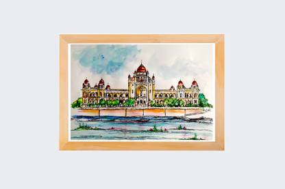 Print of the Telangana High Court Color Paper Print