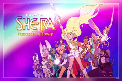 She-Ra And The Princesses Of Power Matte Finish Poster Paper Print