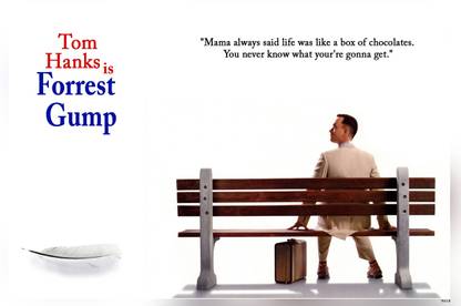 Forrest Gump Movie Matte Finish Poster Paper Print