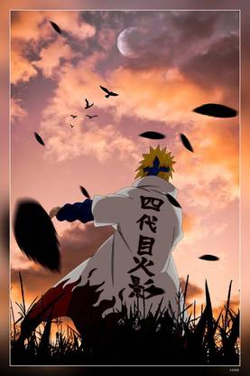 Minato Namikaze Akatsuki Boruto Itachi Naruto Obito Pain Sasuke Matte Finish Poster P-11543 Paper Print