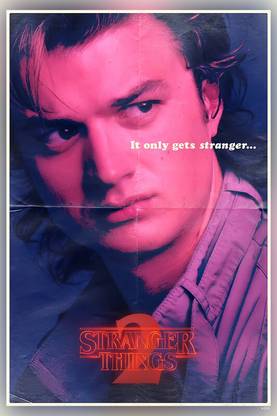 Steve Harrington Stranger Things Joe Keery Matte Finish Poster Paper Print