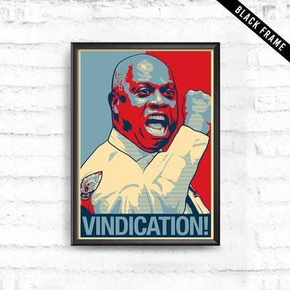 Vindication�� Brooklyn 99 Poster Black Frame Photographic Paper