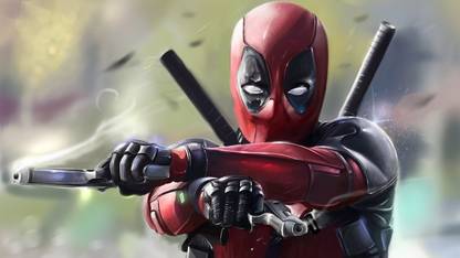 Movie Deadpool HD Wallpaper Background Paper Print MOV4159 Wall Poster Print on Art Paper 13x19 Inches Paper Print