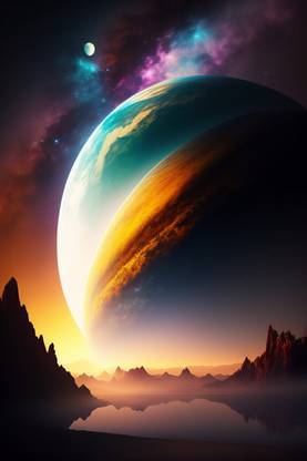 Scenery Poster for Room Wall Decoration, Size - 12 X 18 inches || VE EB ART 19757 Paper Print