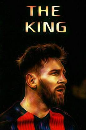 Lionel Messi Poster for Room Wall Decoration, Size - 12 X 18 inches || VE EB ART 10158 Paper Print