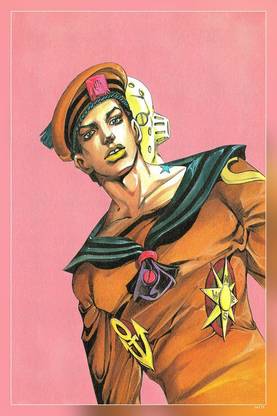 Jojo'S Bizarre Adventure Yoshikage Kira Stand Matte Finish Poster Paper Print