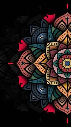 MANDELA DESIGN POSTER Paper Print