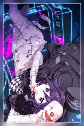Danganronpa V Ouma Kokichi Cape Mask Matte Finish Poster Paper Print