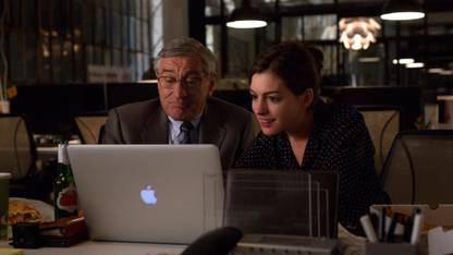 the intern robert de niro anne hathaway Wall Poster Print on Art Paper 13x19 Inches Paper Print