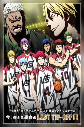 Kuroko'S Basketball Anime Series Hd Matte Finish Poster Paper Print