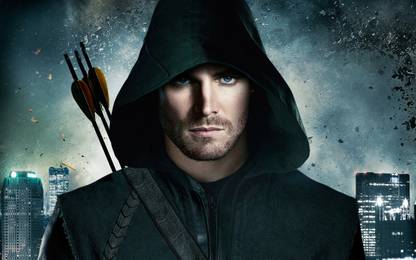 Poster Tv Show Arrow Stephen Amell Green Arrow sl1203 (Plastic Large Wall Poster, 36x24 Inches, Multicolor) Fine Art Print