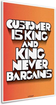 Customer Art Print Shop Showroom Caf� Poster Paper Print