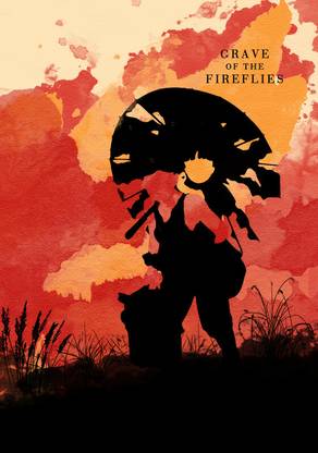 Grave Of The Fireflies Matte Finish Poster Paper Print