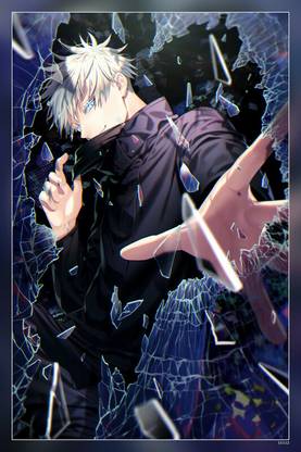 Gojo Satoru Jujutsu Kaisen Hd Matte Finish Poster Paper Print