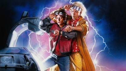 Poster Back To The Future Michael J Fox Marty Mcfly Christopher Lloyd Dr Scientist sl-16839 (Wall Poster, 13x19 Inches, Matte Paper) Fine Art Print