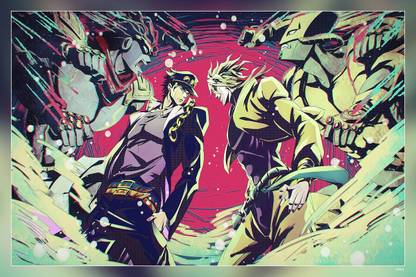 Jojo'S Bizarre Adventure- Animated Tv Series Matte Finish Poster P-5924 Paper Print