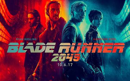 blade runner 2049 science fiction cyberpunk ryan gosling Paper Print